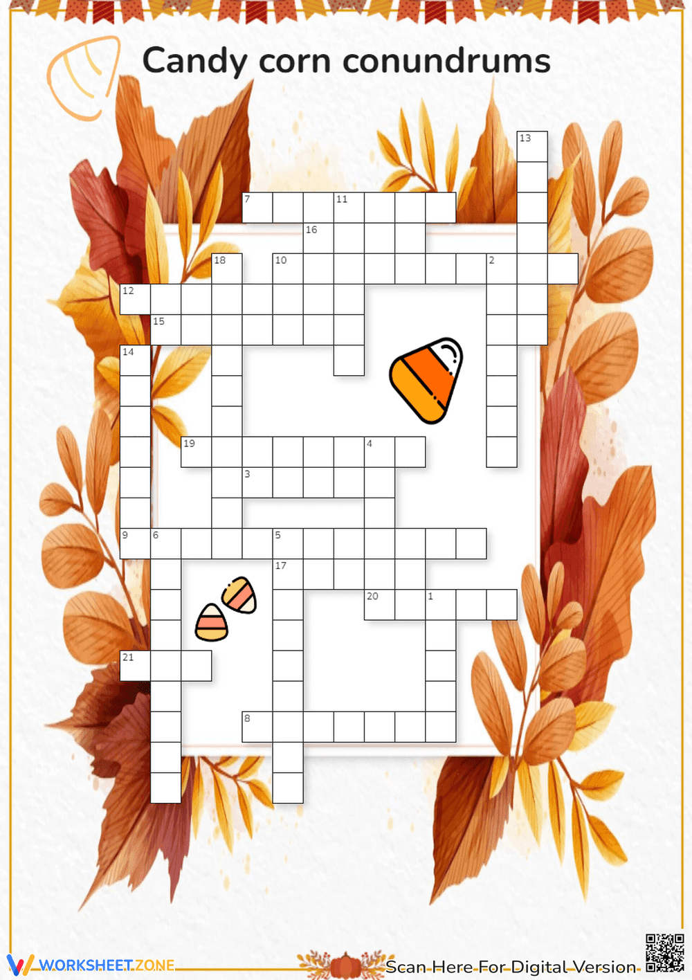 Solve these Sweet Candy Corn Conundrums - Page 1