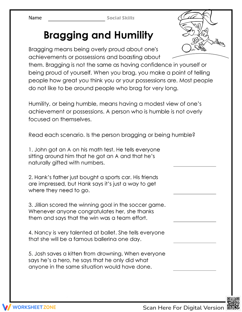 Bragging and Humility - Page 1