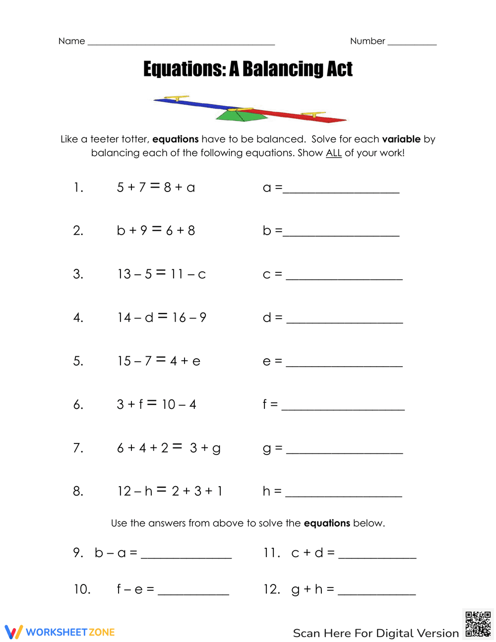 Understanding A Balancing Act - Page 1