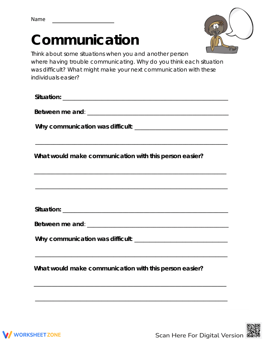 Trouble Communicating - Page 1