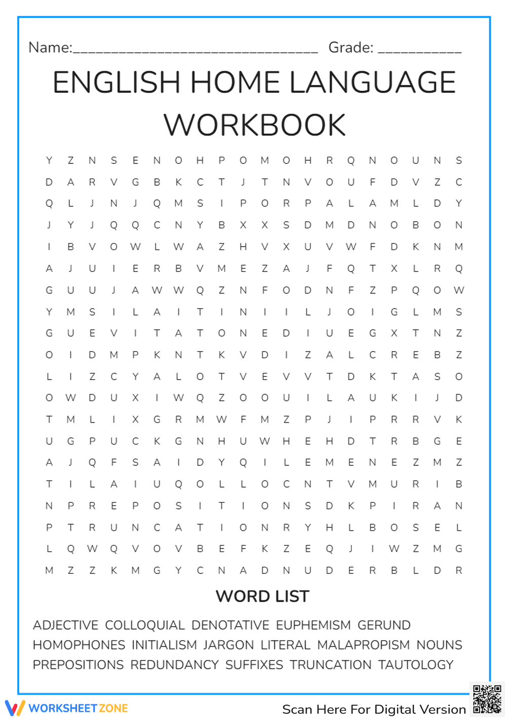 ENGLISH HOME LANGUAGE - Page 1