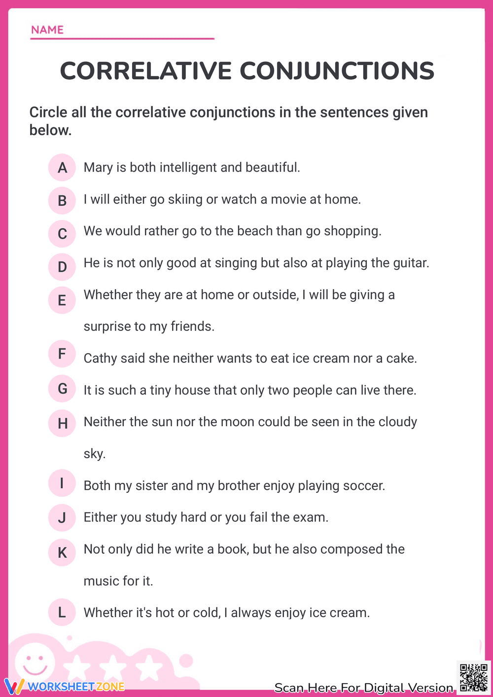 Learn About Correlative Conjunctions - Page 1
