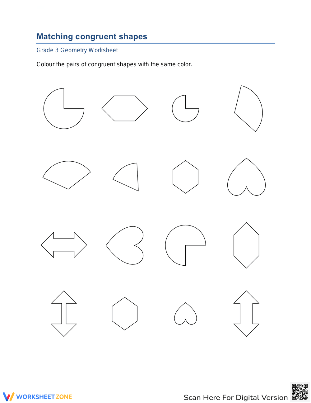 Explore Congruent Shapes with Guide! - Page 1