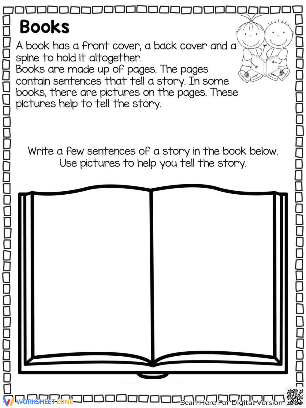 Creative Writing: Create Your Own Book - Page 1