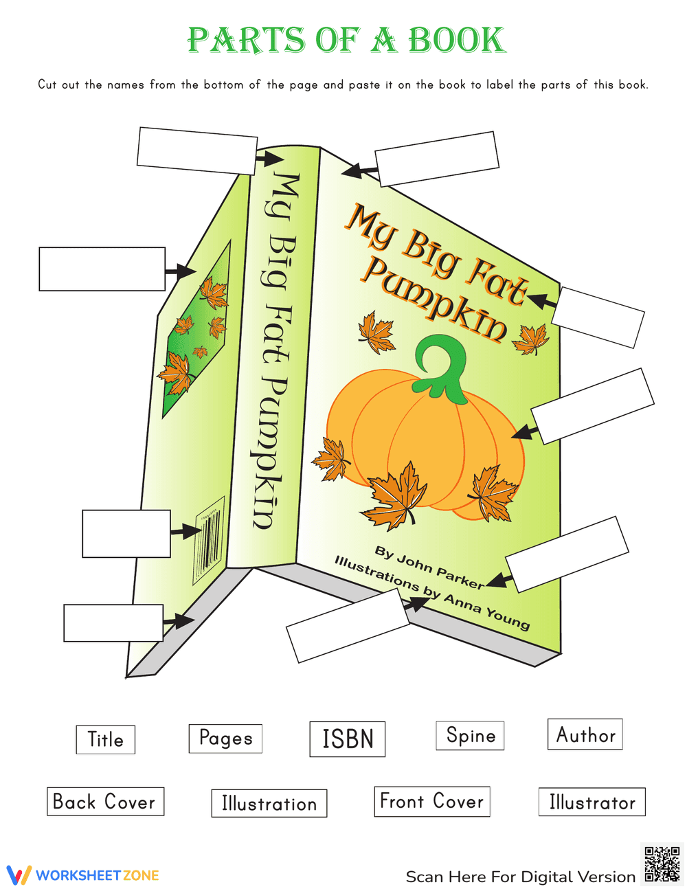 Parts of a Book - Page 1