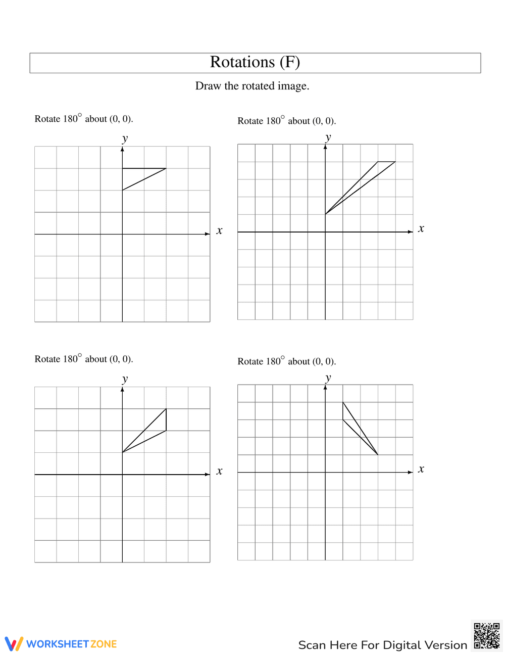 Practice Rotation Transformations - Page 1