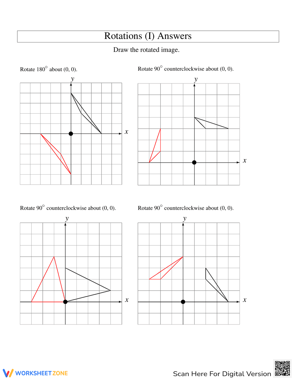 Practice Identifying Rotational Symmetry - Page 2