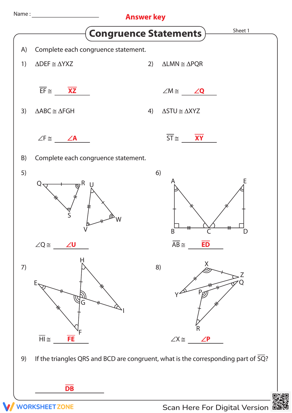 Congruent Parts - Page 2
