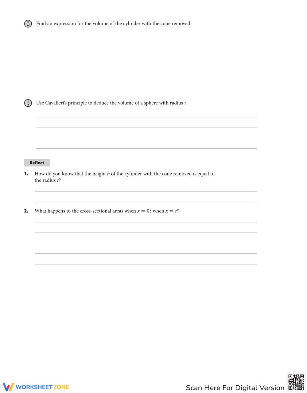 Volume of Spheres: Step-by-Step - Page 2