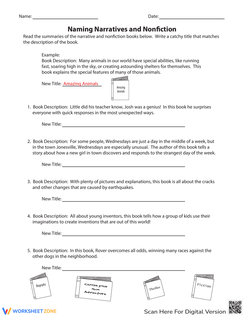 Naming Narratives and Nonfiction - Page 1