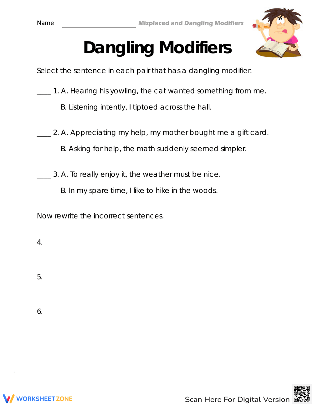 Avoid Dangling Modifiers in Writing - Page 1