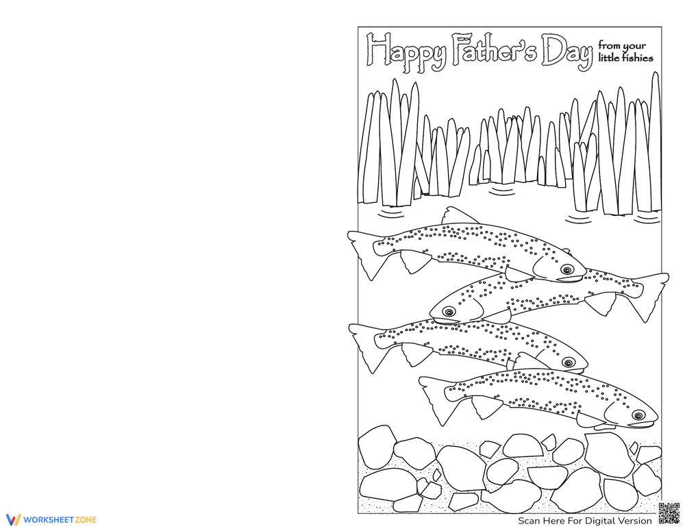 Printable Father's Day Card - Page 1