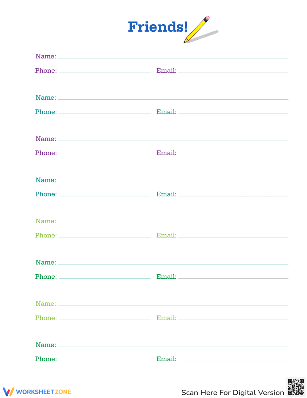 Back to School Planner - Page 2