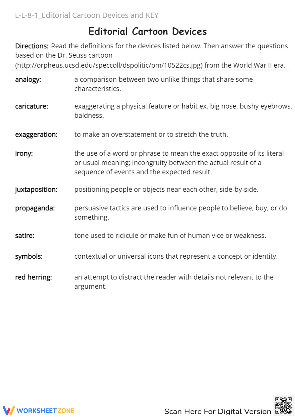 L-L-8-1_Editorial Cartoon Devices and KEY - Page 1