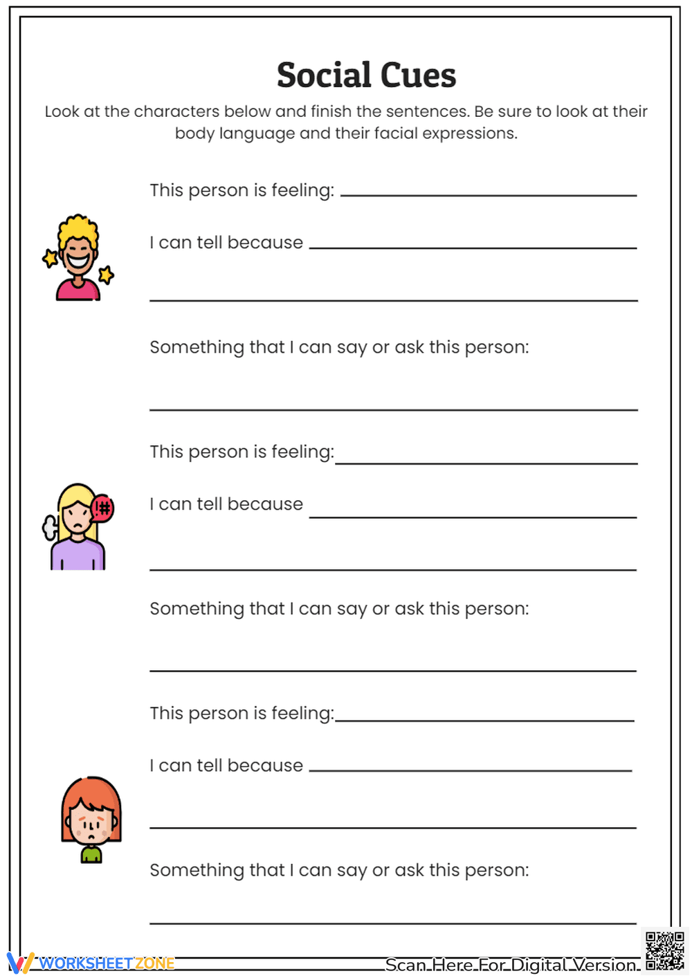 Social Cues - Page 1