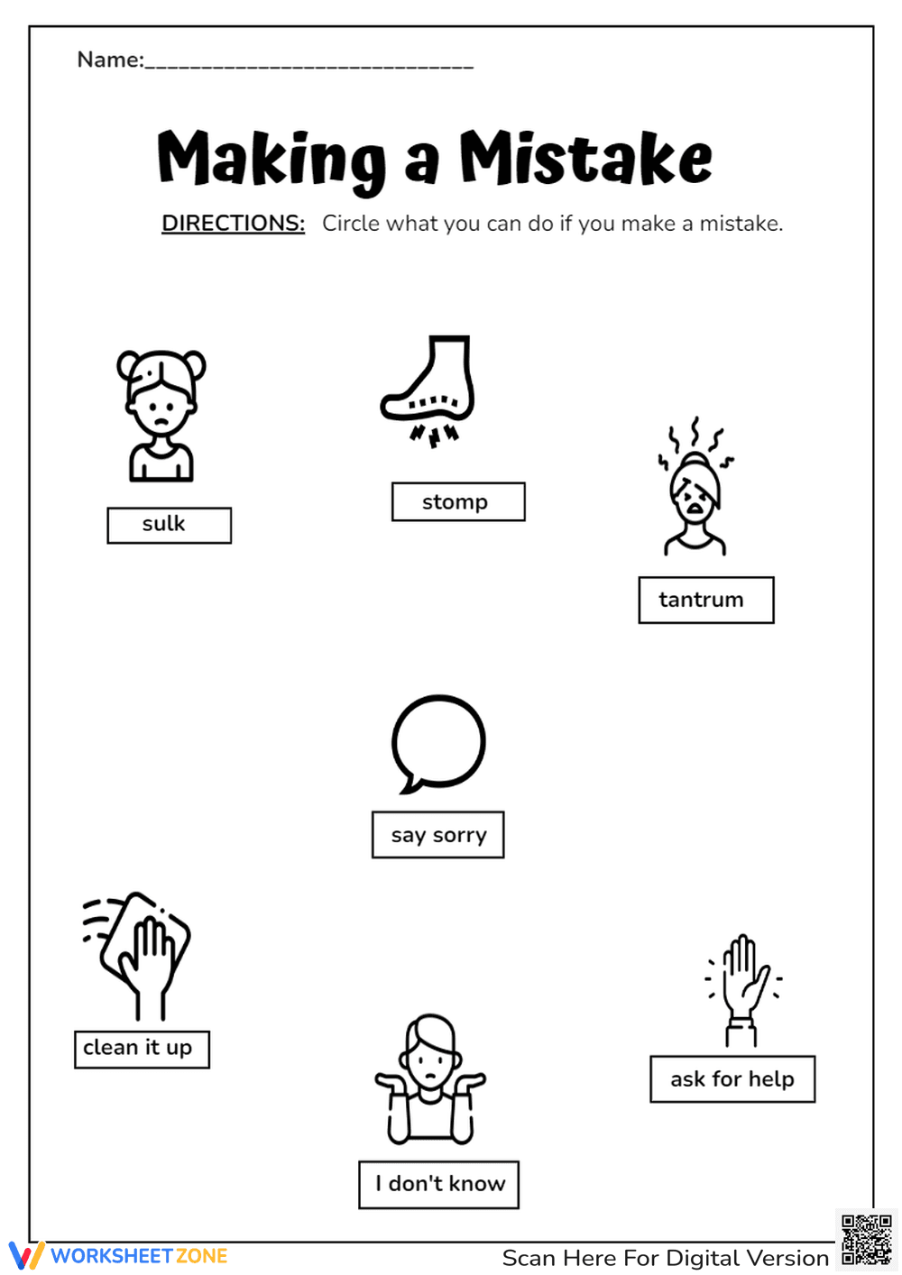 Reflexive and Intensive Pronouns Practice Worksheet - Page 1