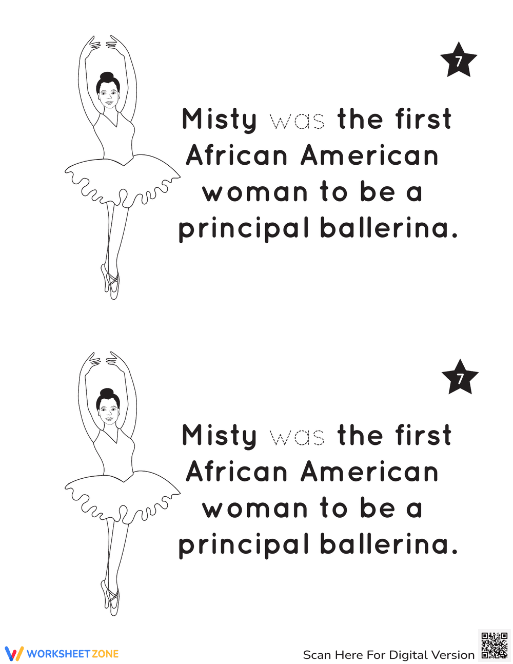 All About Misty Copeland: Reading Comprehension - Page 8