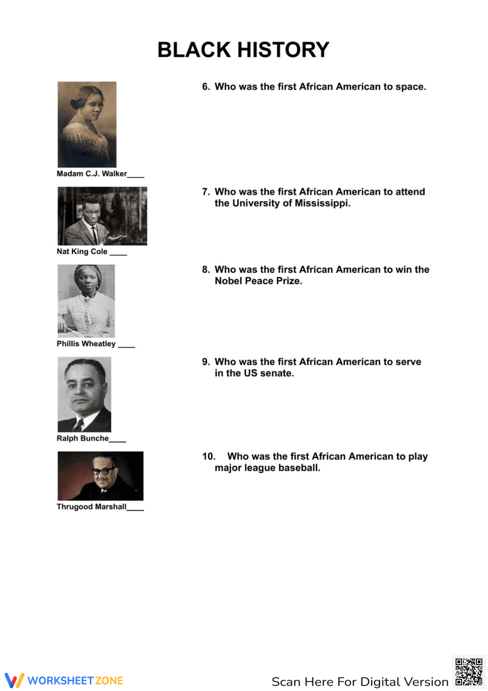 First African American Achievements in History - Page 2
