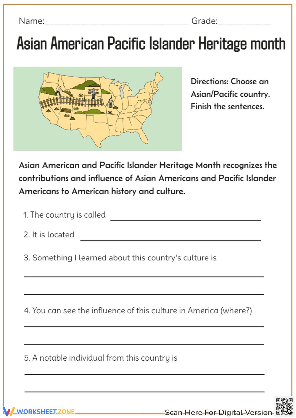 Asian American Pacific Islander Heritage month - Page 1