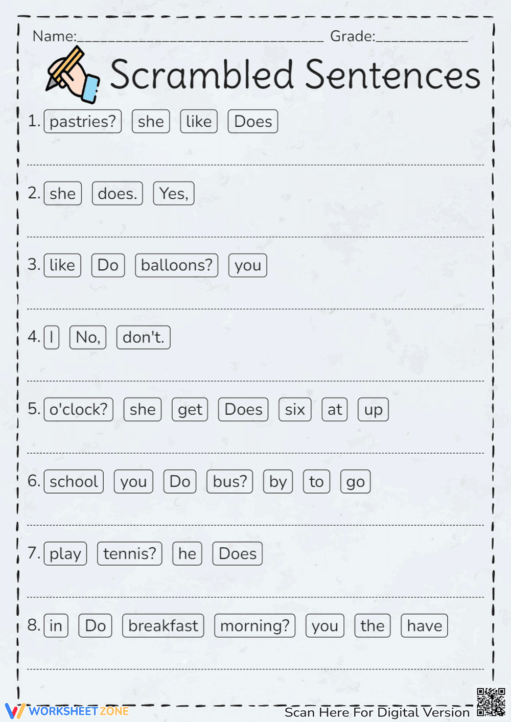 3 rd class Unit 8 - Page 1