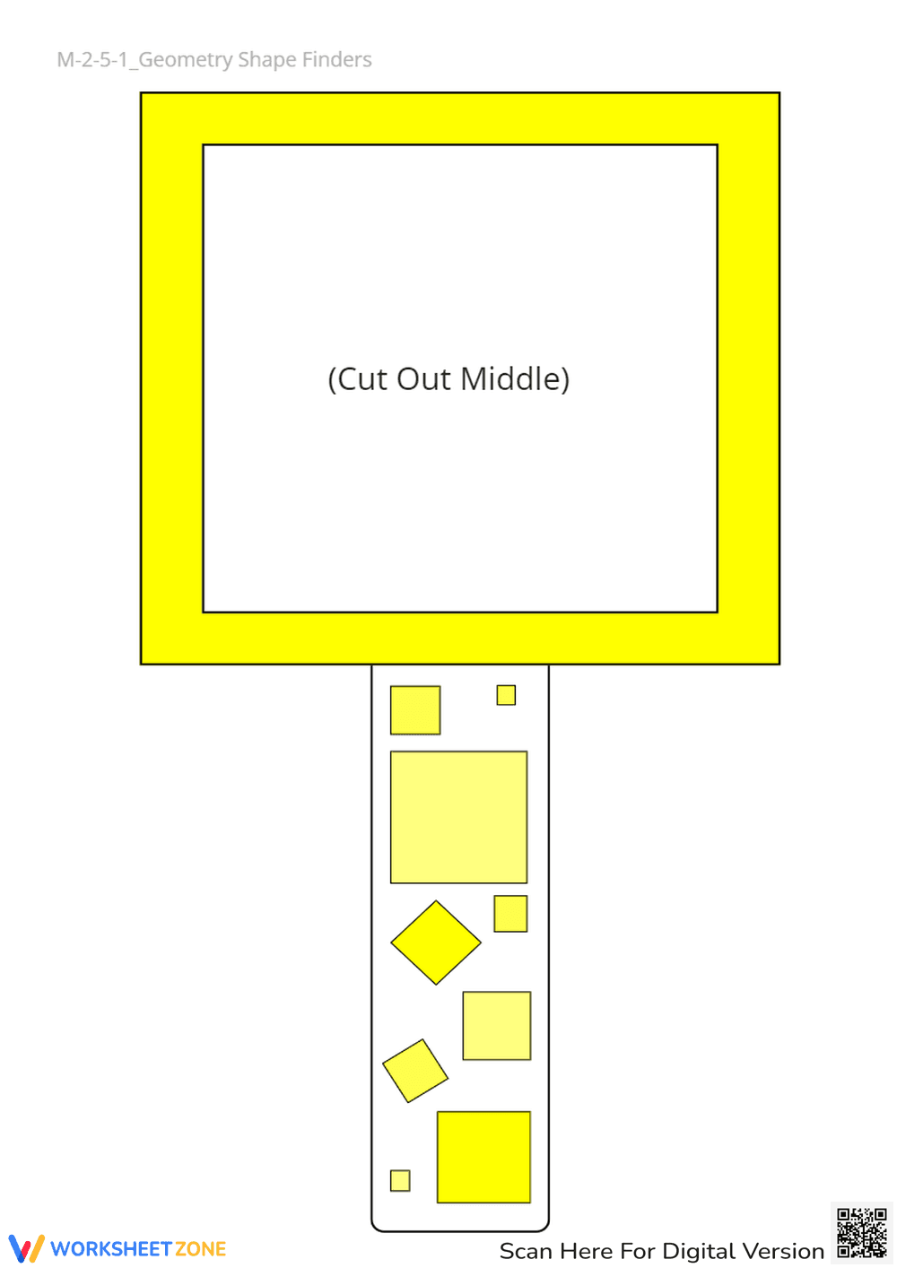 Geometry Shape Finders: Classroom Scavenger Hunt! K-2 Activity - Page 5