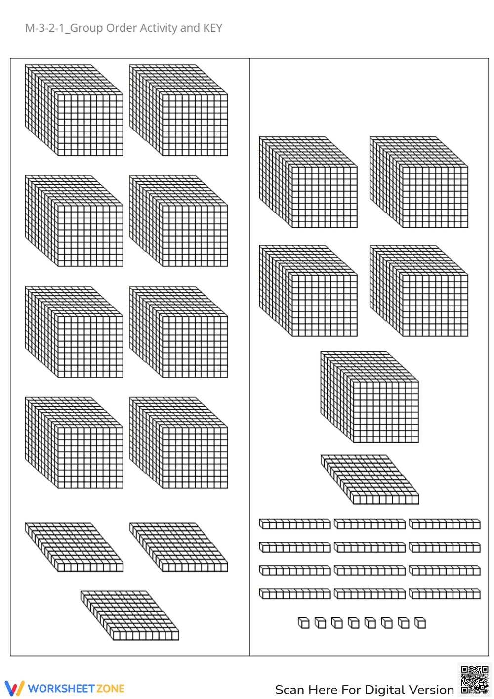 Match Numbers to Words: Math Worksheet for Number Recognition - Page 6
