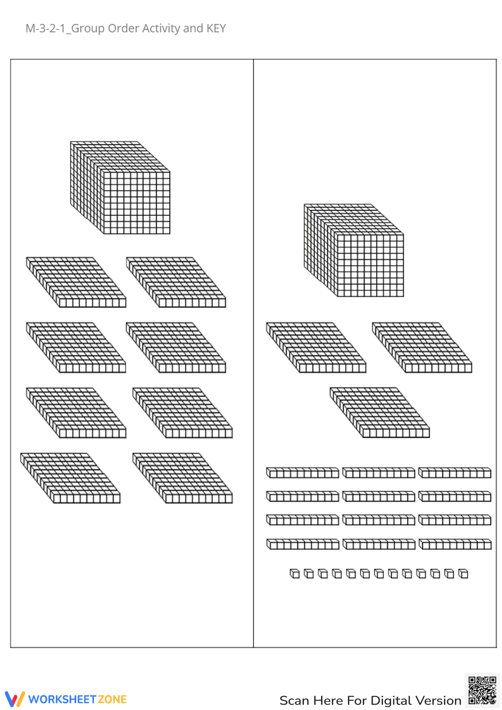 Match Numbers to Words: Math Worksheet for Number Recognition - Page 9