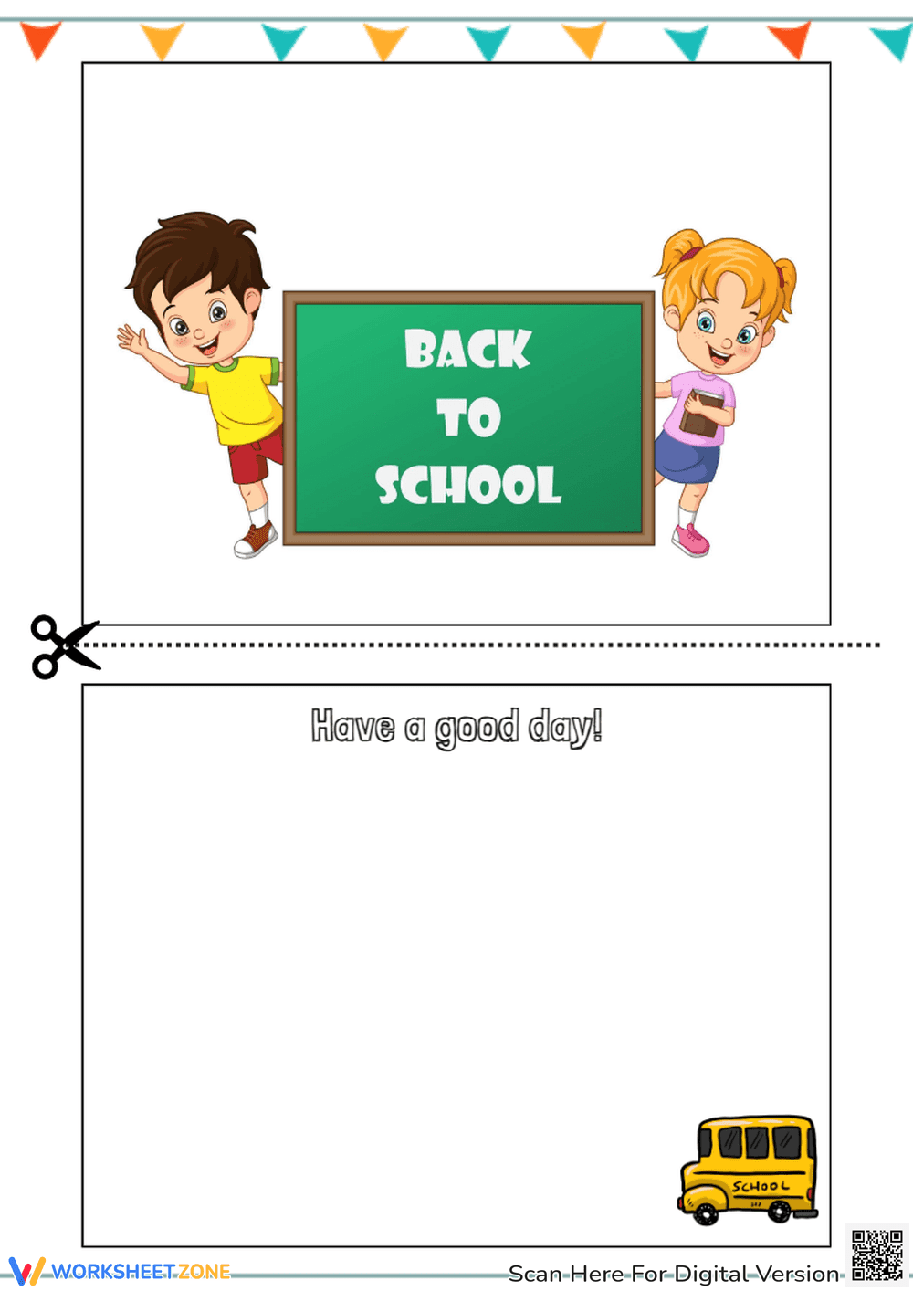 Back to School Greeting Cards - Page 1