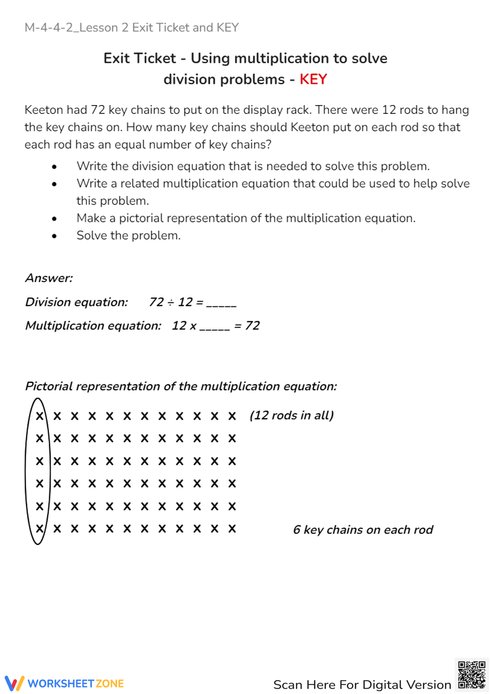 M-4-4-2_Lesson 2 Exit Ticket and KEY - Page 2