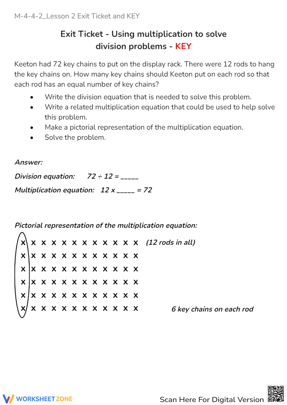 M-4-4-2_Lesson 2 Exit Ticket and KEY - Page 2