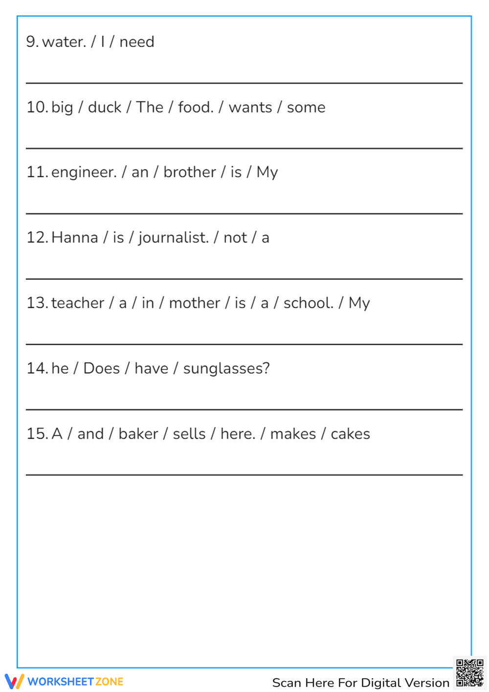Ms. Mariam ESL Worksheet - Page 2