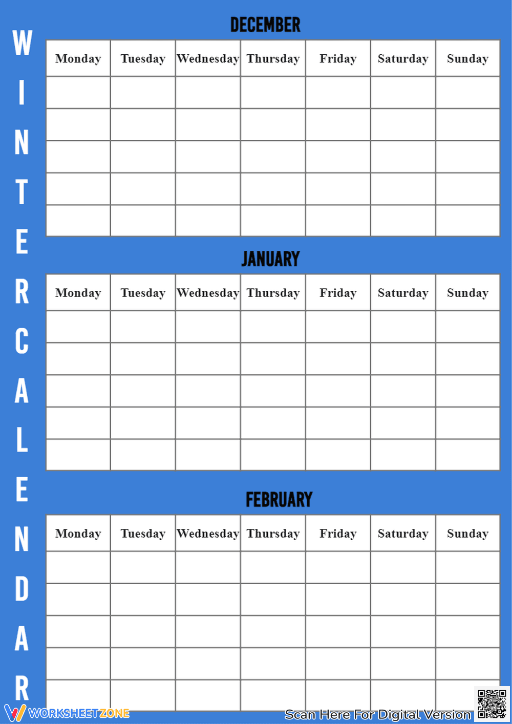 Summer Calendar - Page 1