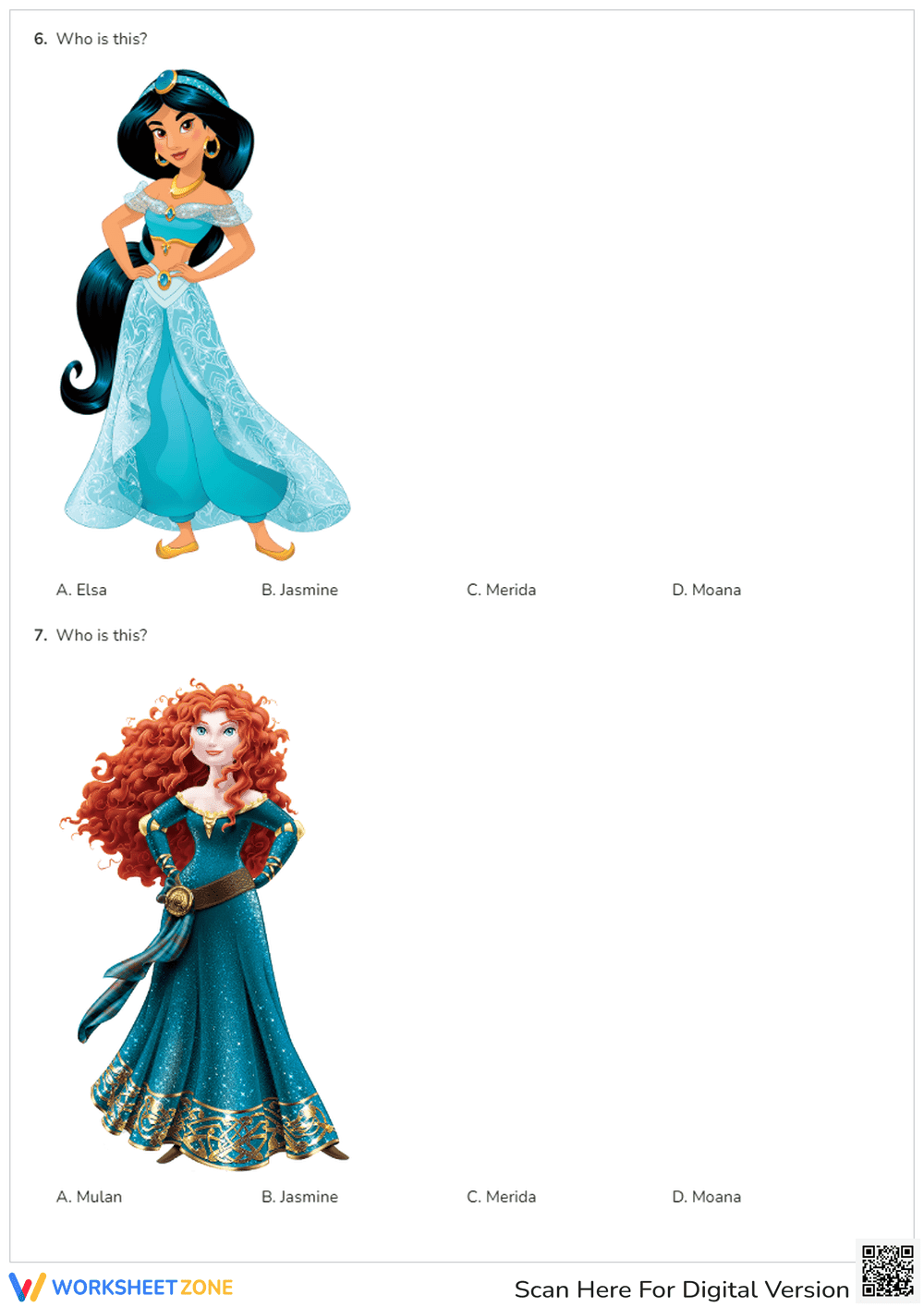 Disney Character Identification Quiz - Page 4