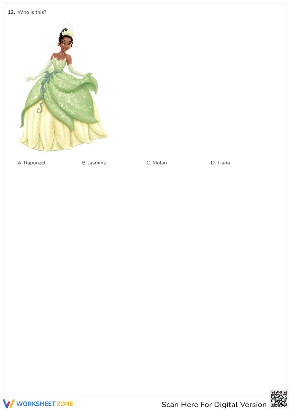 Disney Character Identification Quiz - Page 8