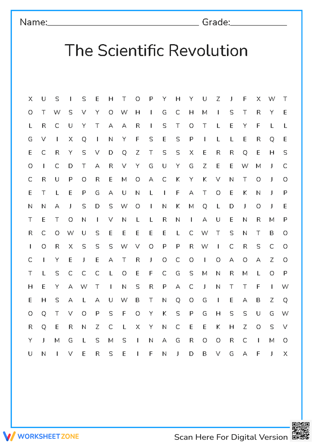 The Scientific Revolution - Page 1