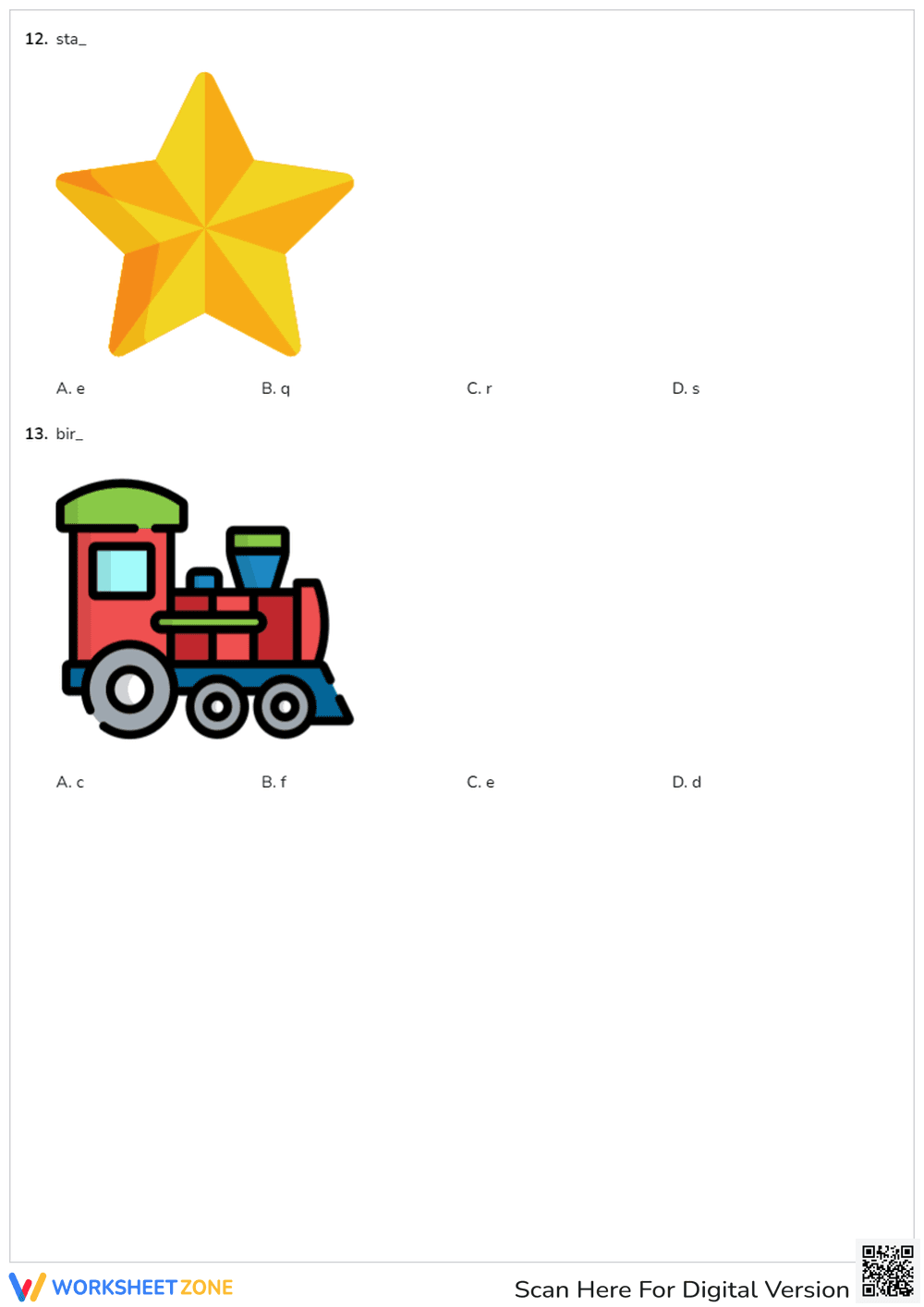 Identify Ending Sounds: Phonics Practice Worksheet - Page 4
