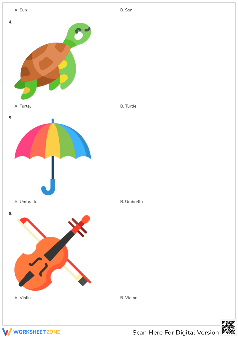 Sight Words Quiz - Page 2