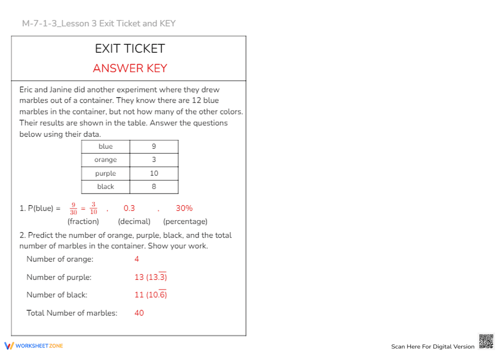 M-7-1-3_Lesson 3 Exit Ticket and KEY - Page 2