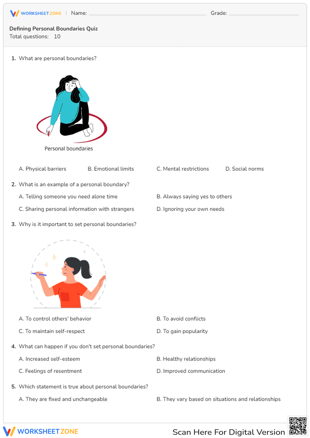 Defining Personal Boundaries and Why They Matter - Page 1