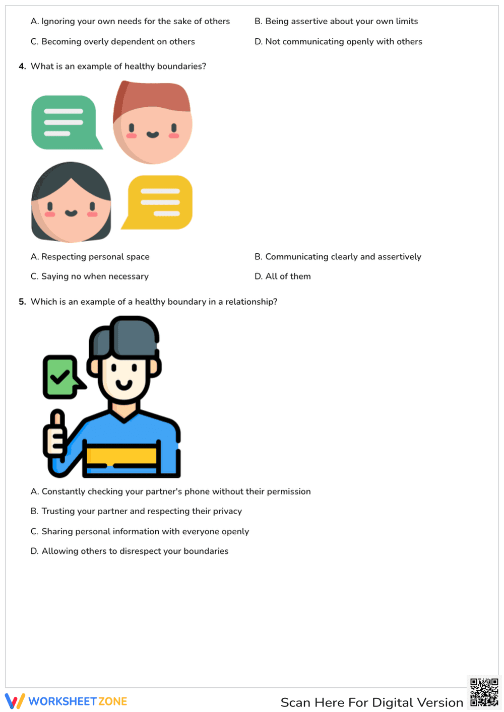 Maintaining Healthy and Recognizing Unhealthy Boundaries - Page 2