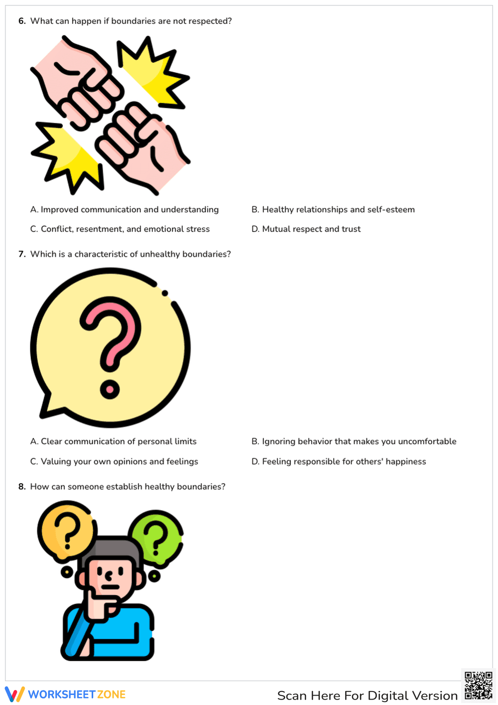 Maintaining Healthy and Recognizing Unhealthy Boundaries - Page 3