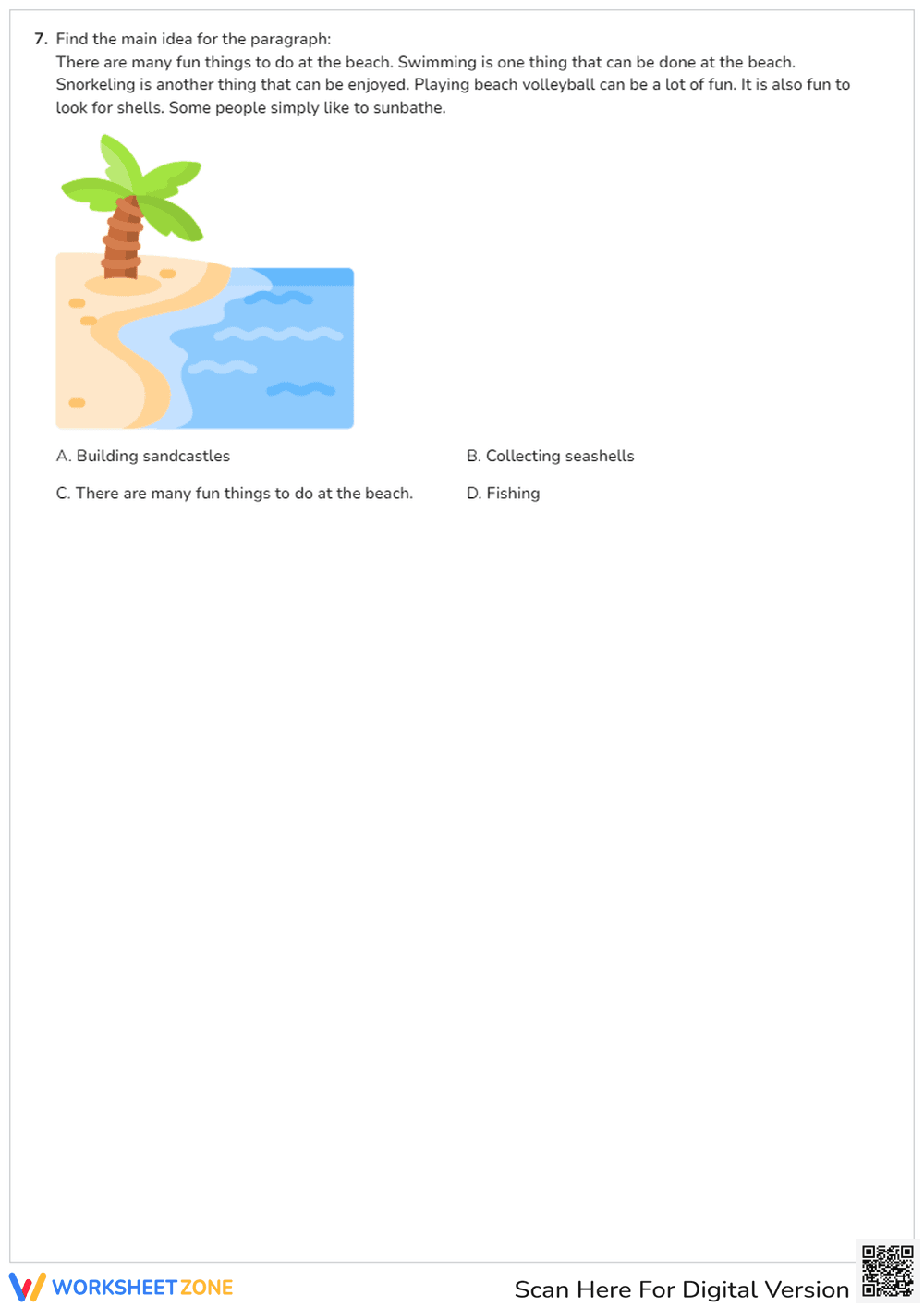 Finding the Main Idea in Paragraphs - Page 4
