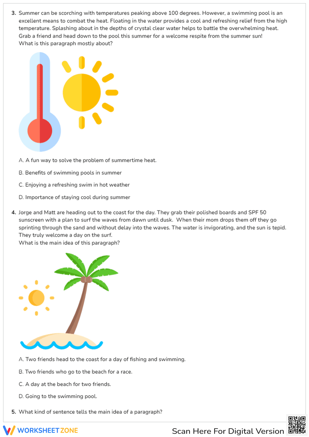 Finding the Main Idea in Reading Texts - Page 2