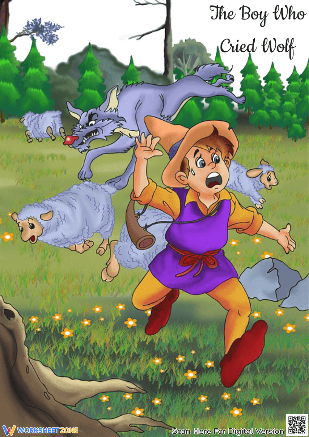 The Boy Who Cried Wolf - Page 1