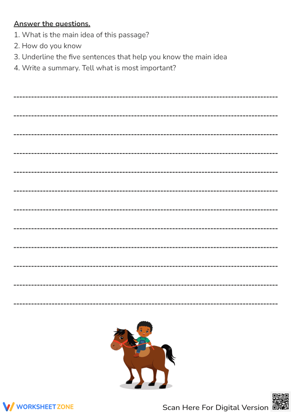 In the Storm: A Reading Comprehension Exercise - Page 2