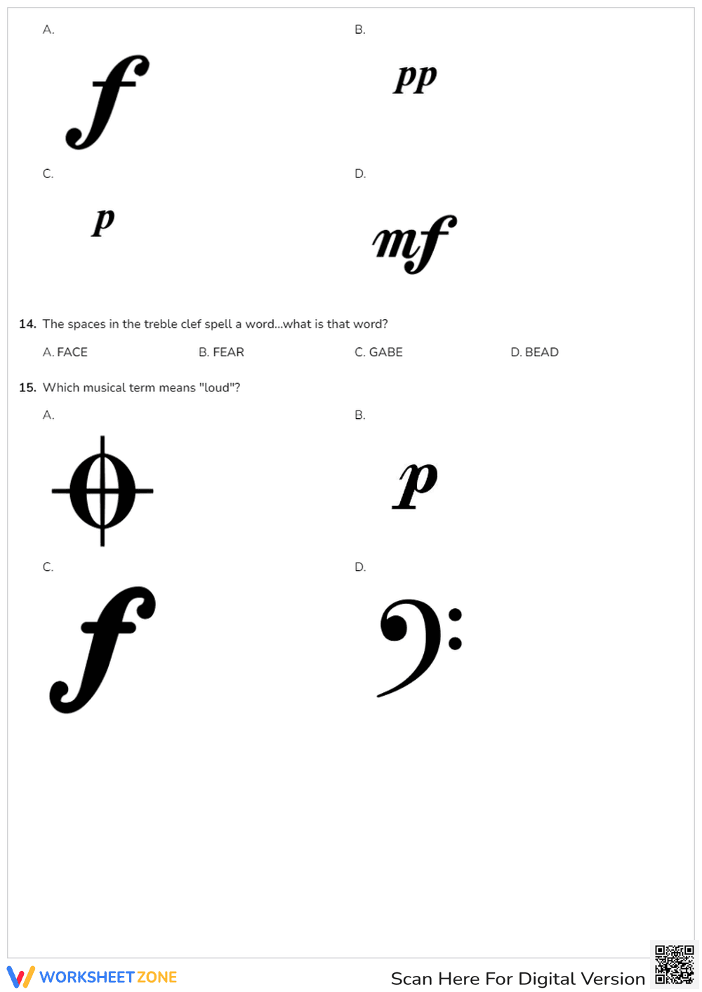 Music Vocabulary Quiz: Learn the Terms - Page 3