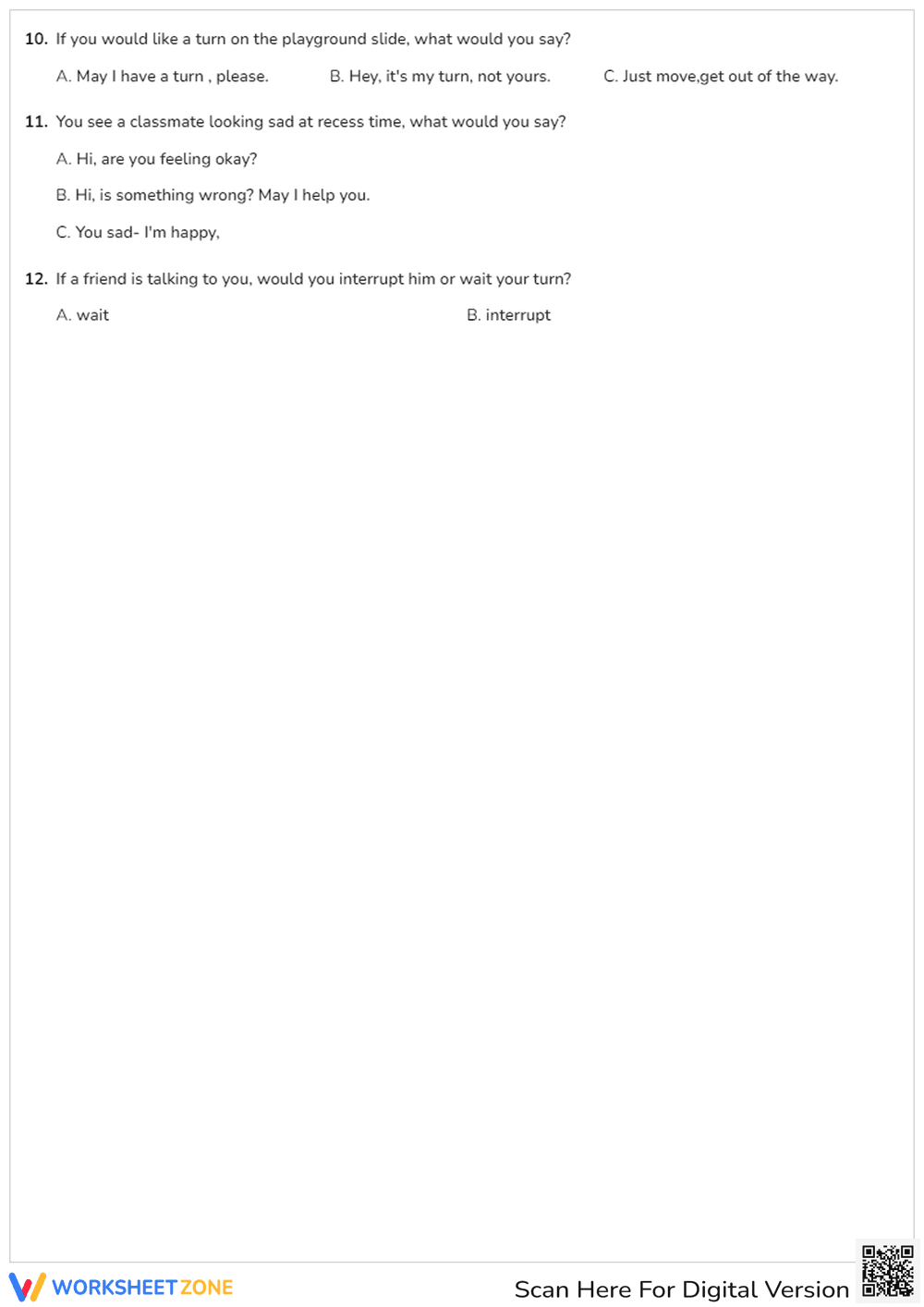 Social Skills - Page 3