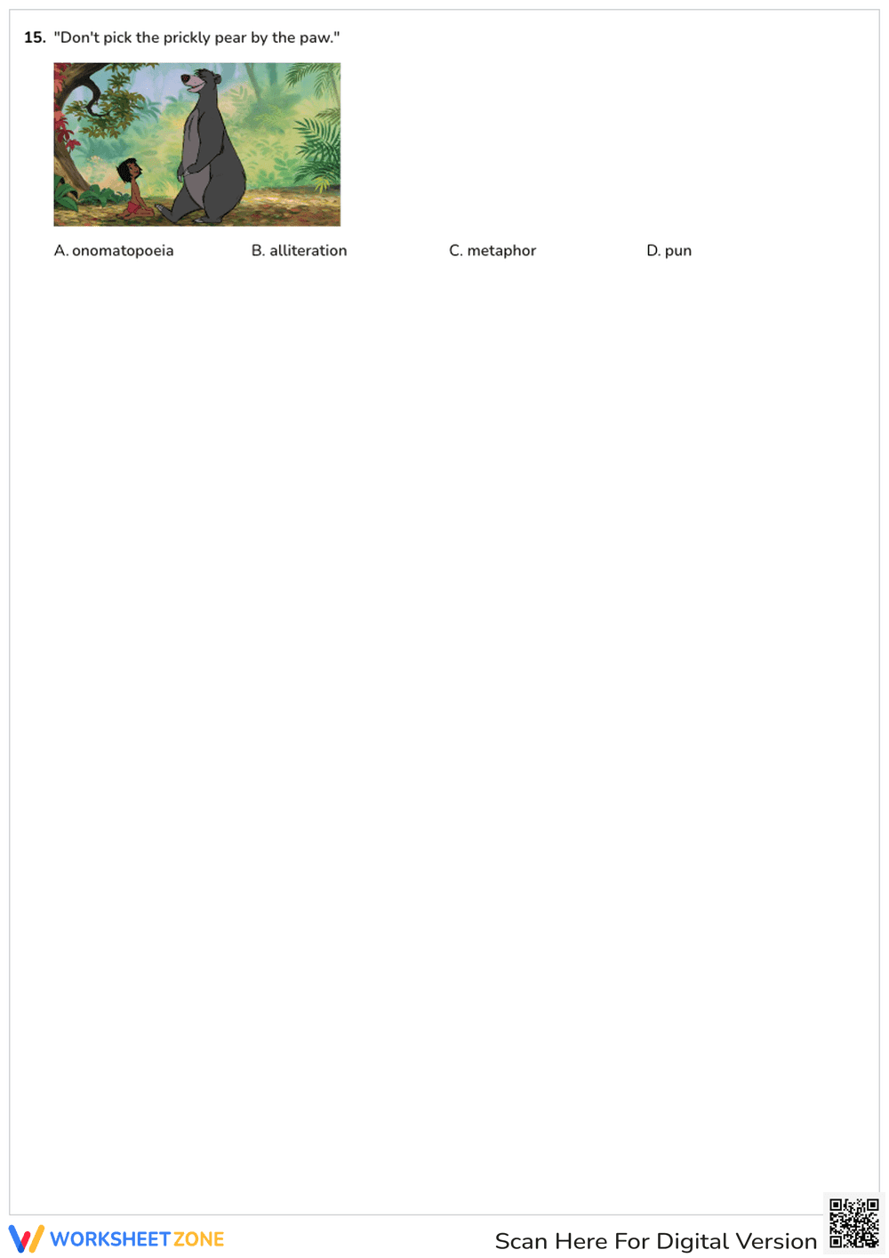 Figurative Language in Songs: A Literary Quiz - Page 5