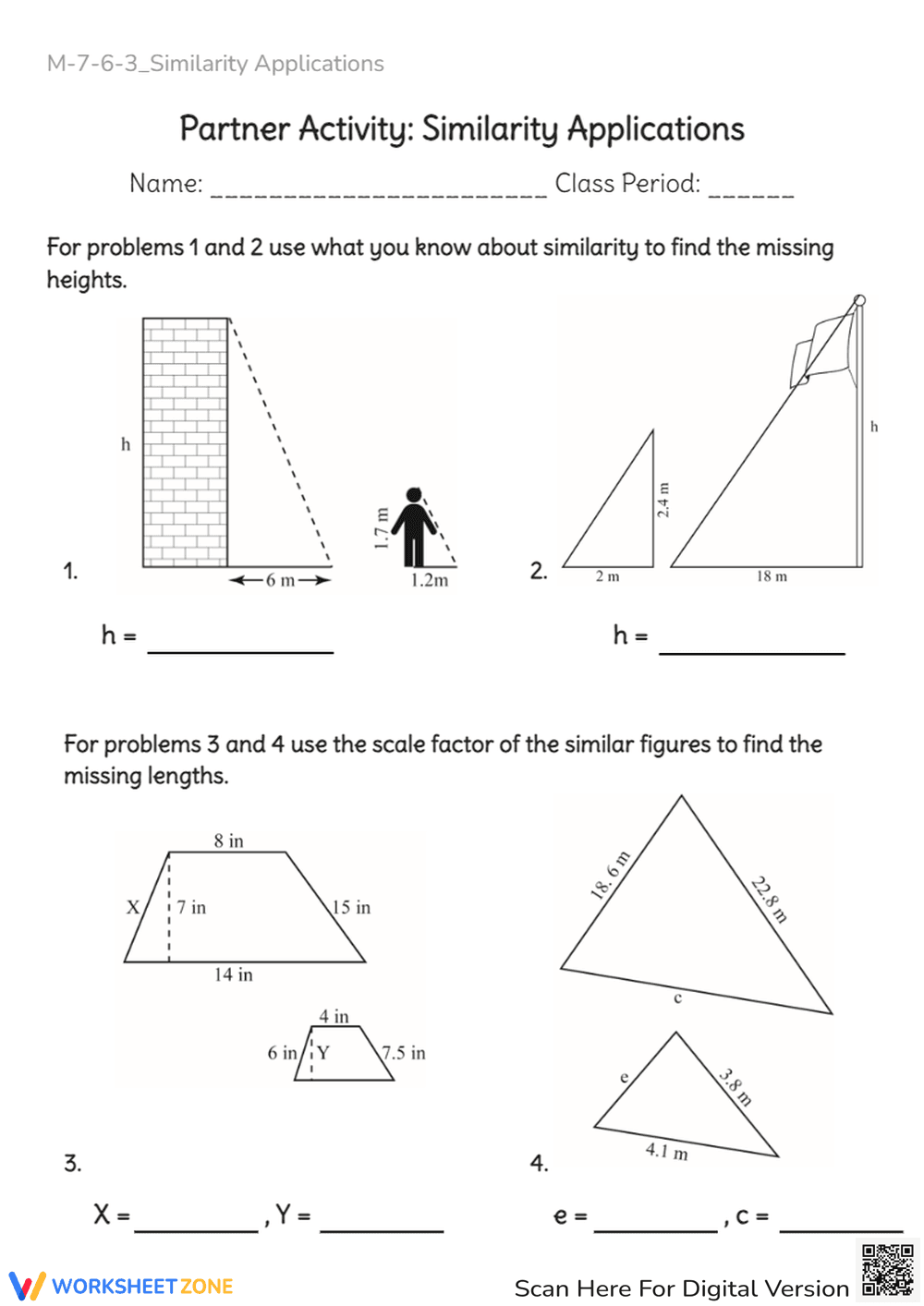 Applications of Similarity - Page 1