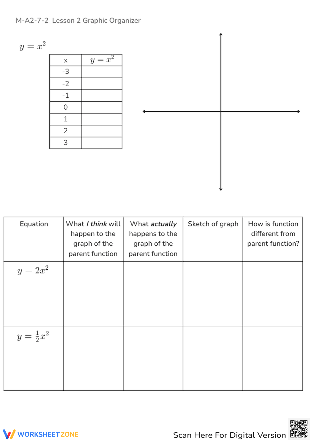 M-A2-7-2_Lesson 2 Graphic Organizer - Page 1